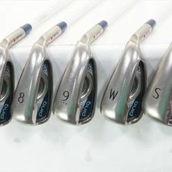 Ping G Le Red Dot Iron Set 7-Pw, Sw Ladies Flex Ult230 Graphite 1018618 Good