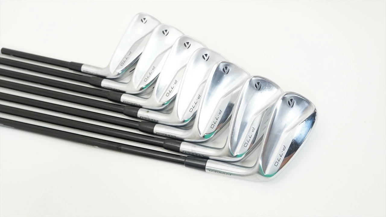 Taylormade P770 2020 Iron Set 5-Pw, Aw Stiff Flex Mmt 105 Graphite 1018619 Good - Image 4