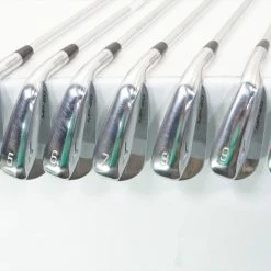 Mizuno Mp-20 Hmb Iron Set 4-Pw Stiff Flex Amt Tour White Steel 1019099 Good