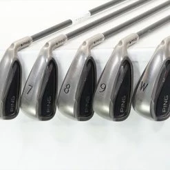 Ping G25 Black Dot Iron Set 6-Pw Regular Flex Tfc 189I Graphite 1019405 Mint