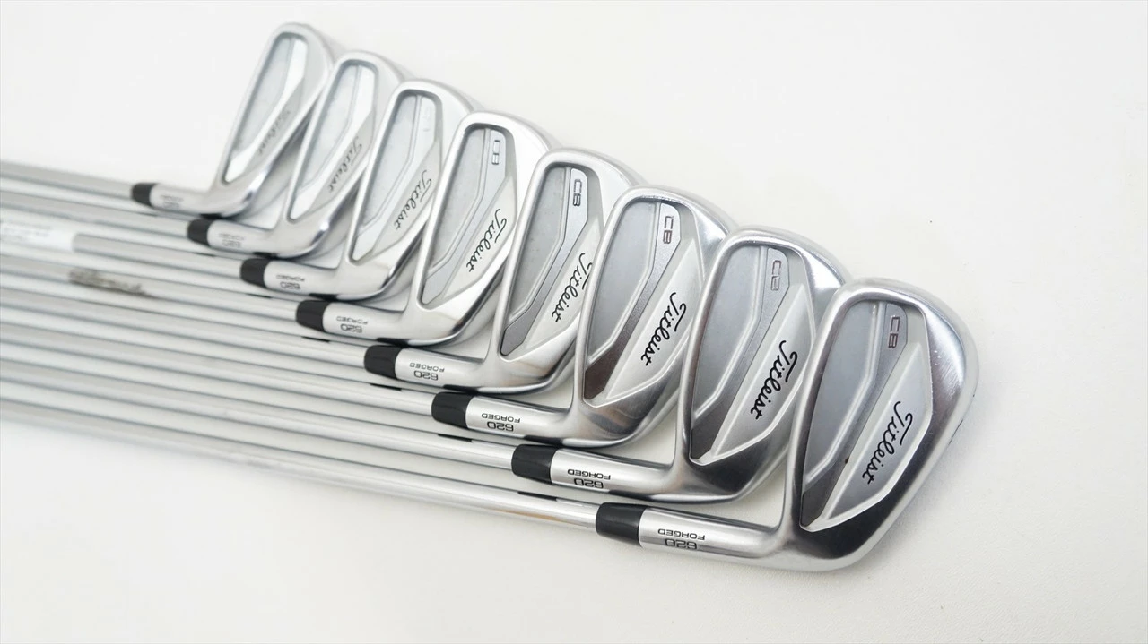 Titleist 620 Cb Iron Set 3-Pw Stiff Flex Project X Lz 120G Steel 1019680 Good - Image 4