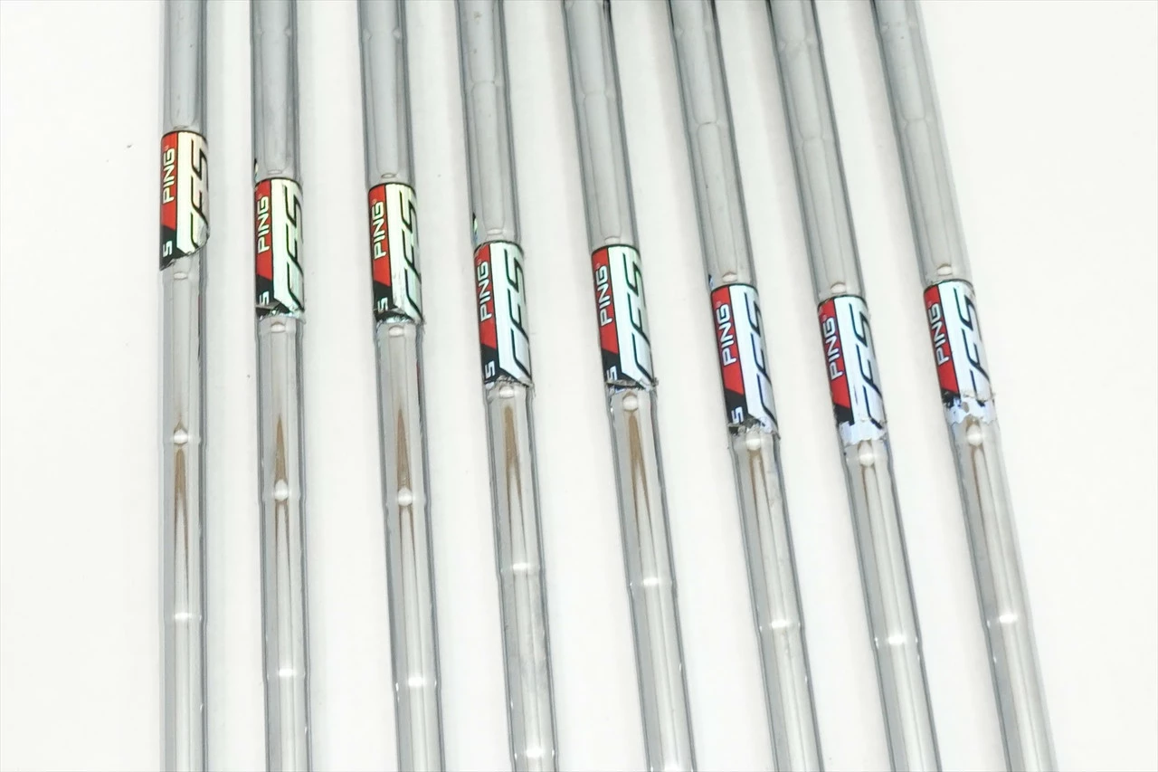 Ping G20 Yellow Dot Iron Set 4-Pw, Uw Stiff Flex Cfs Steel 1019724 Good - Image 2