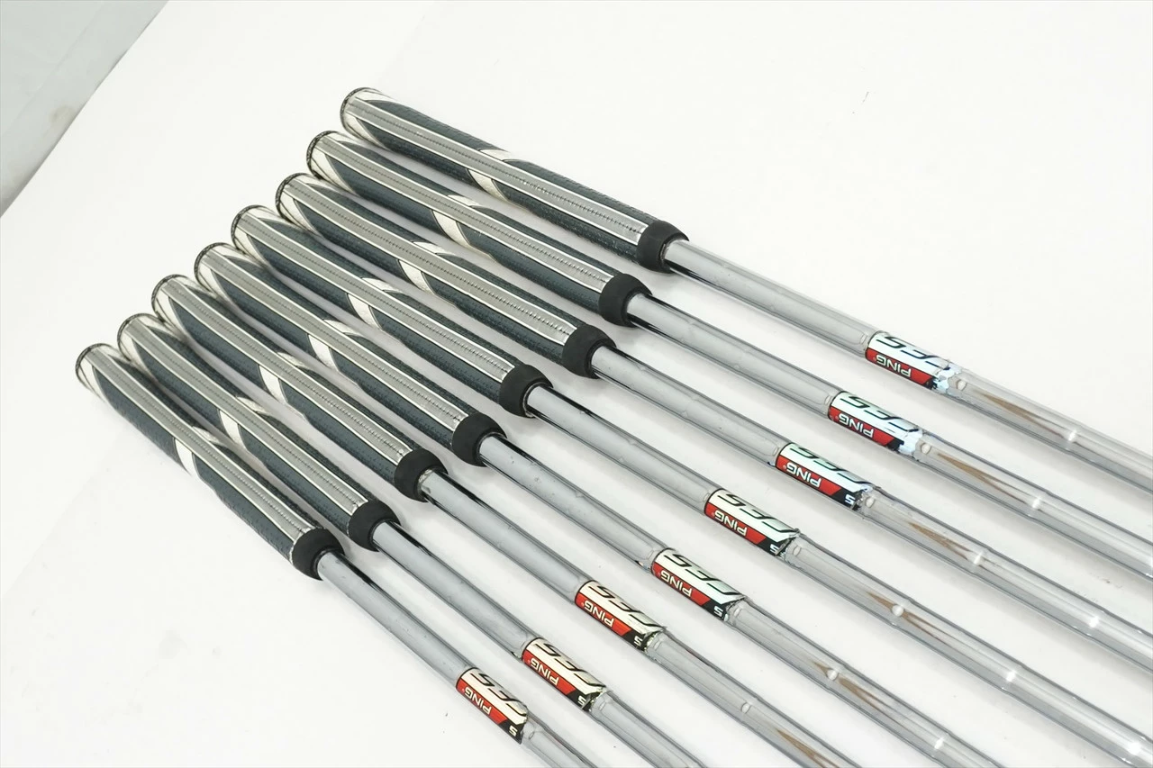 Ping G20 Yellow Dot Iron Set 4-Pw, Uw Stiff Flex Cfs Steel 1019724 Good - Image 3