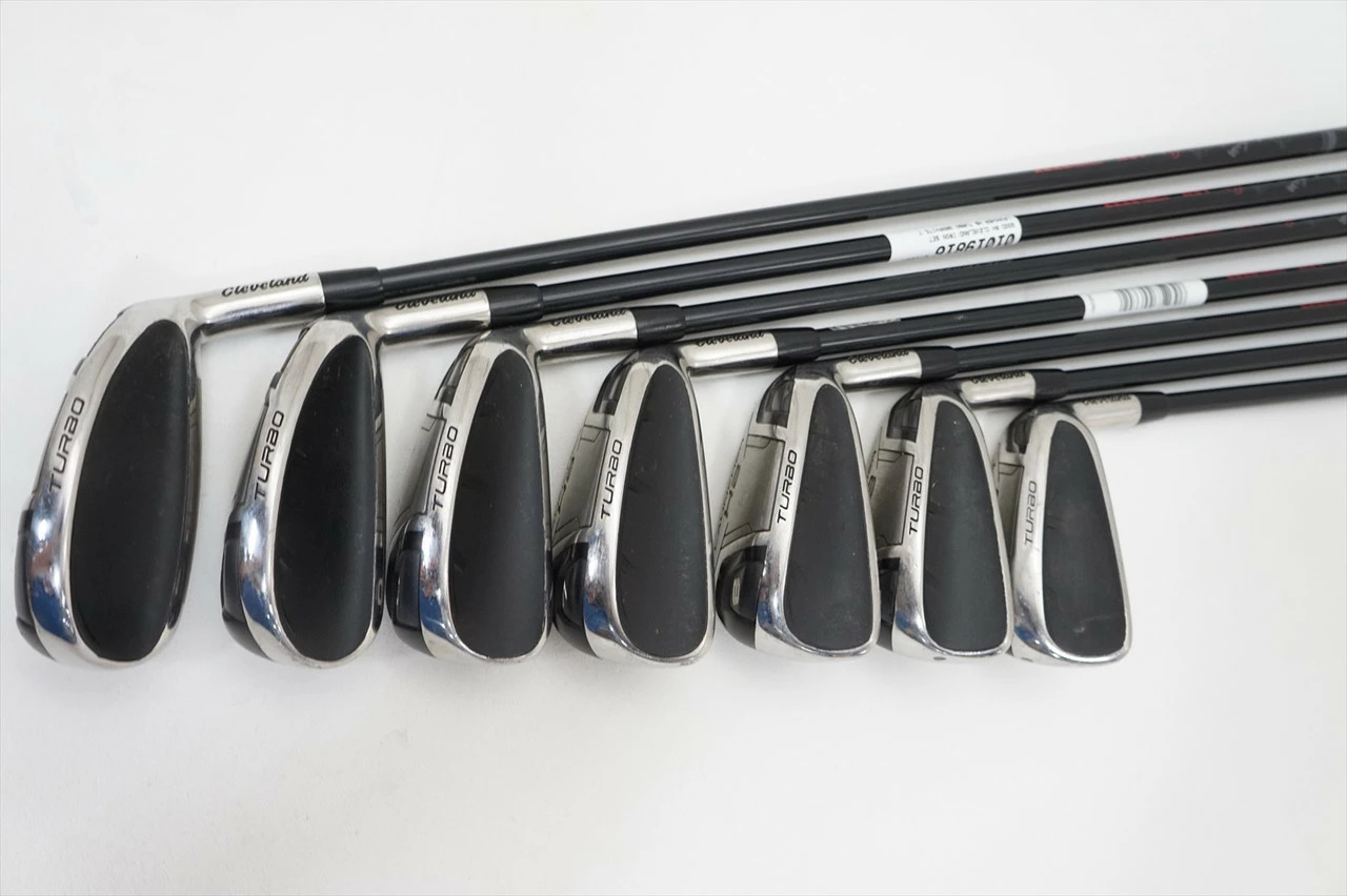Cleveland Launcher Hb Turbo Iron Set 4-Pw Senior Flex Miyazaki Graphite 1019816 - Image 3