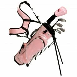 Girl LH Children 9-12 Junior Golf Club Set Lavender Bag